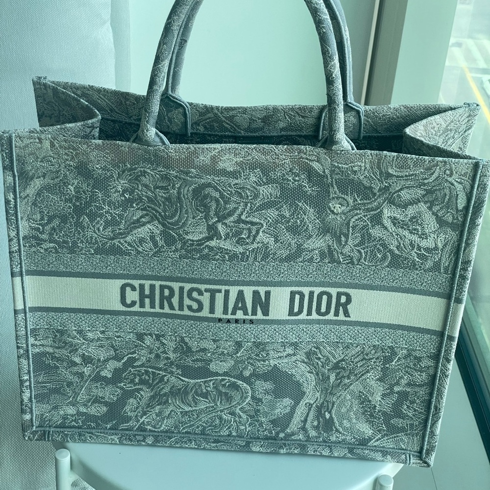 Large Dior Book Tote - Picture 8 of 12